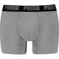 Puma Boksershorts 'Everyday' lysegrå / sort / hvid