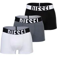 Diesel Boksershorts grå / sort / hvid