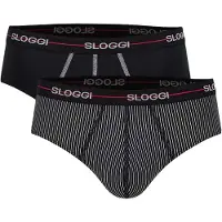 Sloggi Slip rød / sort / hvid