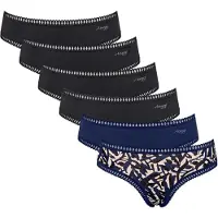 Sloggi Slip mørkeblå / sort