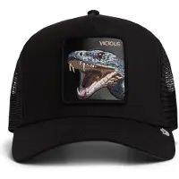 GOORIN BROS. Hætte 'Gorra goorin bros negra serpiente vicious trucker cap' sort