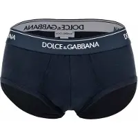 Dolce&Gabbana Slip marin / hvid