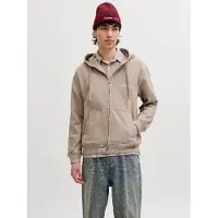 Jack & Jones Sweatjakke khaki