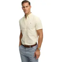 Superdry Preppy Oxford Kortærmet Skjorte