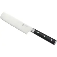 Dorre Asama Nakiri grøntsagshakker Rustfrit stål, sort, 31 cm