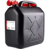 Amio Plastikinis kanistras, juodas 20l