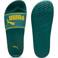 Puma Leadcat 2.0 Sandals, Shoes, Emerald Ice/Dazzling Yellow, 42
