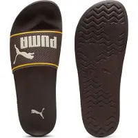 Puma Leadcat 2.0 Sandals, Shoes, Chocolate Brown/Alpine Snow/Yellow Sizzle, 37