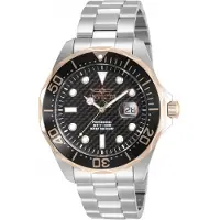 Invicta Herreur 12567 Pro Diver Sort/Stål Ø47 mm
