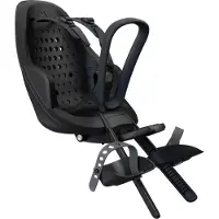 Thule Yepp 2 mini, 15 kg, Frontbeslag, 2,4 kg, Sort, Fodskammel, Sikkerhedssele