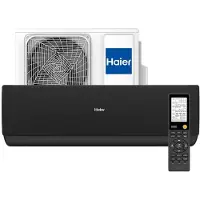 Haier SERENE Plus vægmonteret klimaanlæg indendørsenhed Sort Mat - AS35SBBHRA-MB