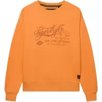 Superdry Superdrytil kvinder. W2012636A Sweatshirt Industry Worker Loose orange (M), Casual, Bomuld