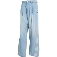 Adidas Originals Jeans med lægfolder 'Adilenium Season 5' lyseblå / hvid