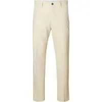 Selected Bukser med fals 'SLHNeli' chamois