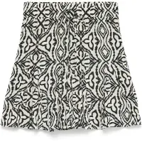 Vero Moda Nederdel 'VMMenny' beige / sort