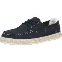 Pepe Jeans Pepe Jeanstil mænd. PMS100006 Espadriller Porto Deck navy (45), Blå, Stof, Fast, Blonder, Casual