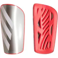 Adidas Benskinner Tiro League - Sølv/Rød/Hvid, størrelse XL: 180-200 cm