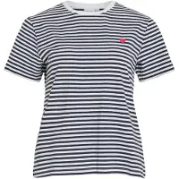 Vila Rund Halsudskæring T-shirt