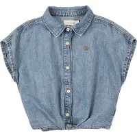 Calvin Klein Jeans Bluse lyseblå
