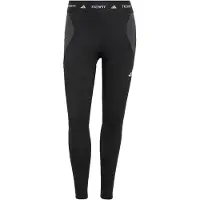 Adidas Sportsbukser 'Techfit Workout Color Block 7/8' grå / sort / hvid