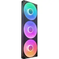 NZXT F420RGB Core (single frame 420mm fan) - Black - Kabinet køler - 420mm - Sort med RGB LED lys - 34 dBA