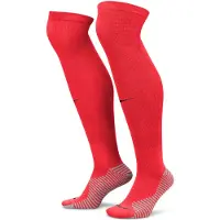 Nike Fodboldsokker Strike - Rød/Sort, størrelse L: 42-46