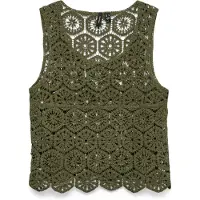 Vero Moda Sticktop 'VMELSA' oliven