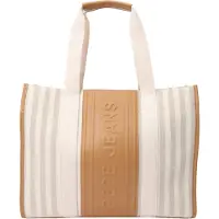 Pepe Jeans Pepe Jeanstil kvinder. PL0300139 Zenda Niza beige taske (OSFA), Casual, Polyester