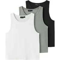 LMTD Overdel khaki / sort / hvid