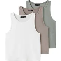 LMTD Overdel brun / khaki / hvid