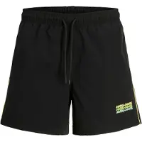 Jack & Jones Badeshorts 'JPSTMAUI SUNRISE' gul / sort