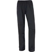 Vaude Bike Fluid Full-Zip Pants, regnbukser, dame, sort