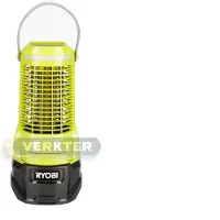 Ryobi ONE+ Bug Zapper, Automatisk, Insektdræber, Gul, 79 m², Batteri, Lithium-Ion (Li-Ion)