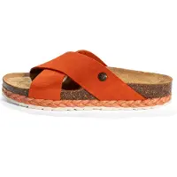 Bayton Pantoletter 'Burgos' brun / orange