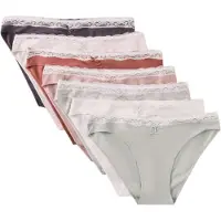 Women´secret Slip grå / mørkelilla / lyserød / pitaya / pudder / hvid
