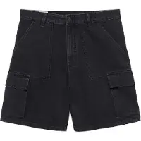 Pull&Bear Cargojeans black denim