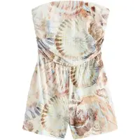 Next Jumpsuit lyseblå / mørkebrun / lysegrøn / mørkelilla