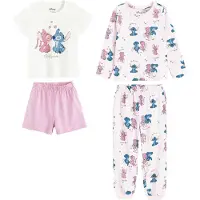 Cool Club Nattøj 'LILO&STITCH' blå / pink / lyserød