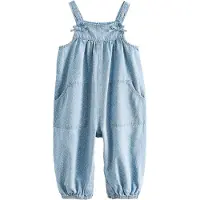 Next Overall blue denim / hvid
