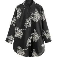 Next Bluse sort / hvid