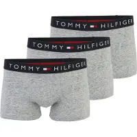 Tommy Hilfiger Underwear Boksershorts 'Essential' marin / grå-meleret / rød / hvid