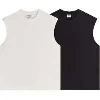 Bershka Bluser & t-shirts sort / offwhite