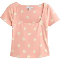 Next Bluse creme / pink