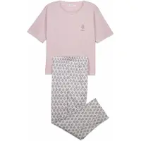 Women´secret Pyjamas grå / lyserød / hvid