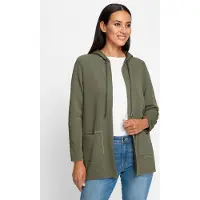 HEINE Sweatjakke khaki