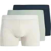 Jack & Jones Boksershorts 'JACGILLI' ecru / natblå / pastelgrøn