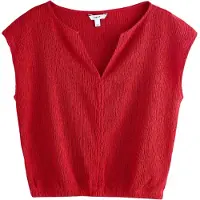 Next Bluse blodrød