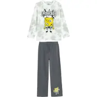 Cool Club Nattøj 'SPONGEBOB' gul / grå / lysegrå