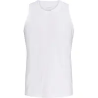 Jack & Jones Bluser & t-shirts 'JJSUNSET' sort / hvid