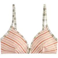 Next Bikinioverdel khaki / koral / hvid